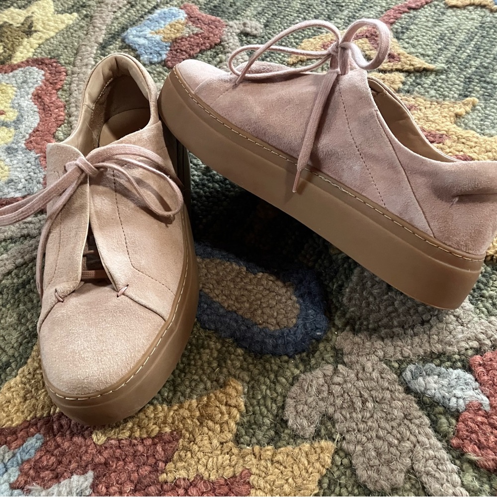 COS suede sneakers.